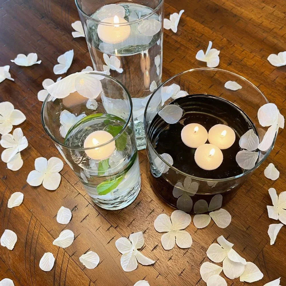 20 Pack | Tealight Candles Unscented For Home Decor, Weddings and Valentines Day